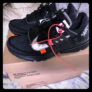 Nike x Off-White Presto Black sizes 9 & 10